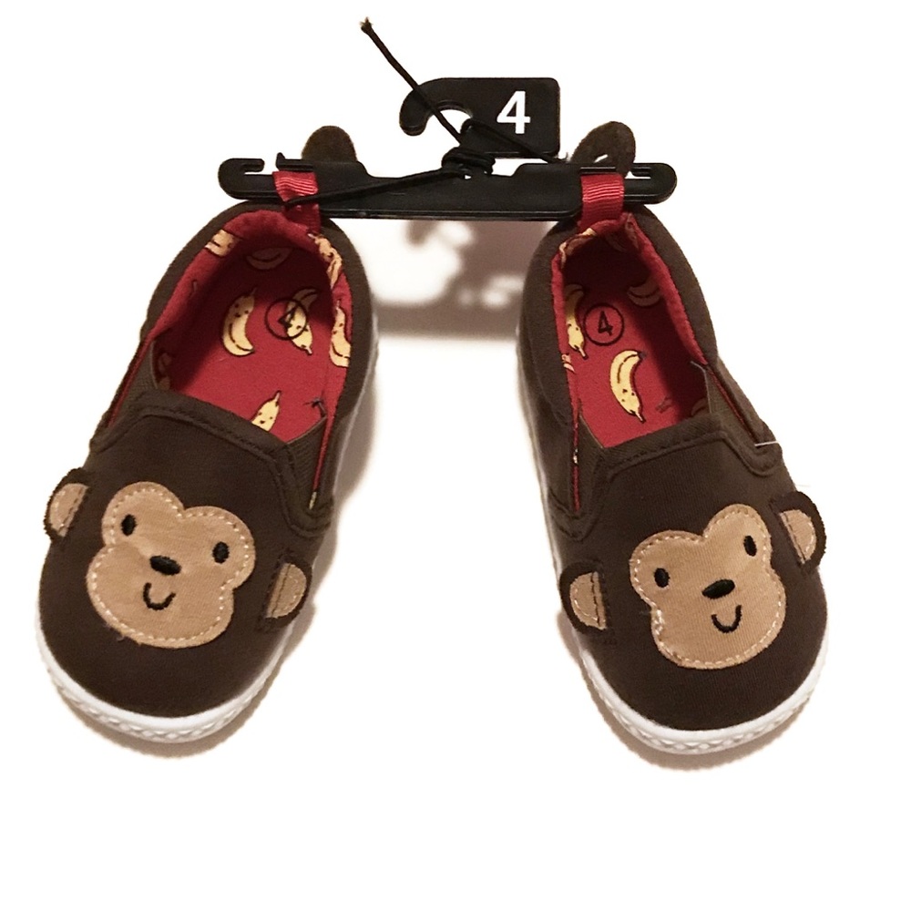 ✨NWT Garanimals Monkey 🐵 Shoes Sizes 4 & 5